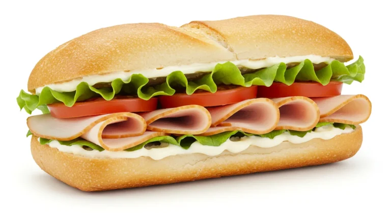 Slim 6: Provolone plain Sandwich from Jimmy John's slim menu, provolone sub, 240 cal, $5.00, simple lunch pick.