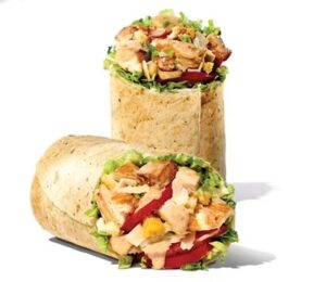 Chicken Caesar Wrap | Grilled Chicken & Caesar Dressing in a Fresh Wrap