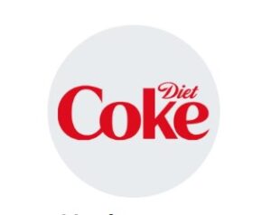 Diet Coke from Jimmy John's drink lineup, low-calorie cola, 0 cal, $1.50, diet soda option.