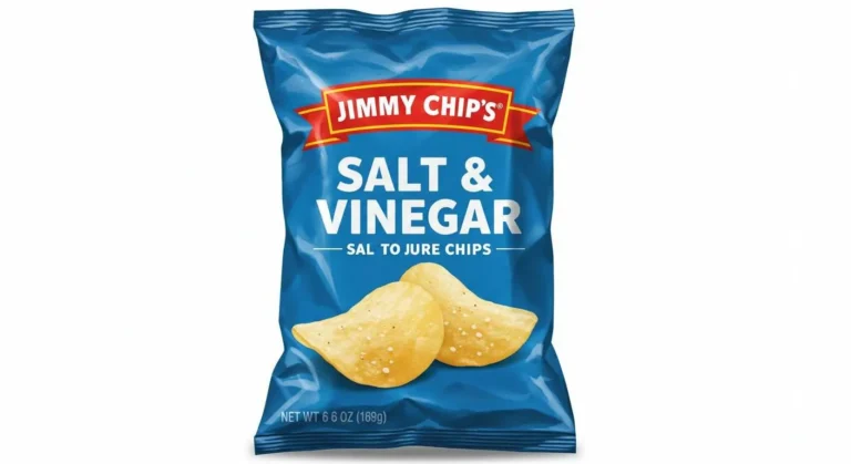 Salt and Vinegar Jimmy Chips from Jimmy John's side selection, tangy potato chips, 290 cal, $1.99, zesty treat.