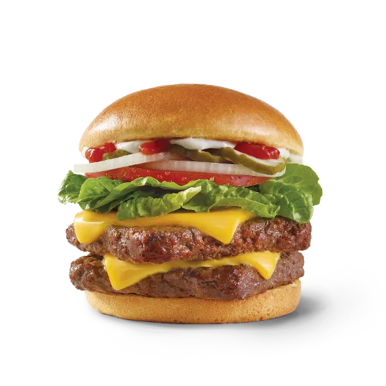 wendy's burger menu